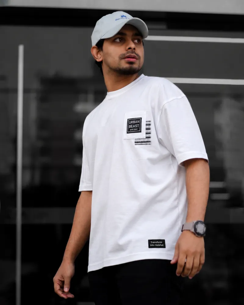 Separation interlock basic t-shirt 