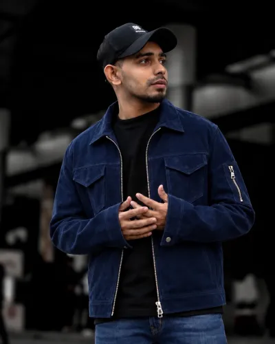 Urban Beast Premium  Suede denim jacket 